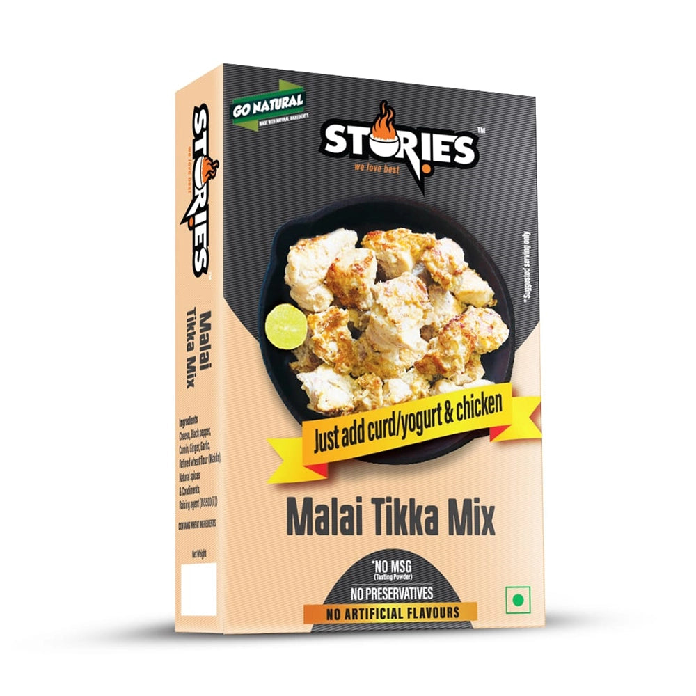 Stories food Malai Tikka